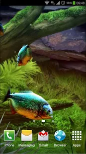 Piranha Aquarium 3D lwp - screenshot thumbnail