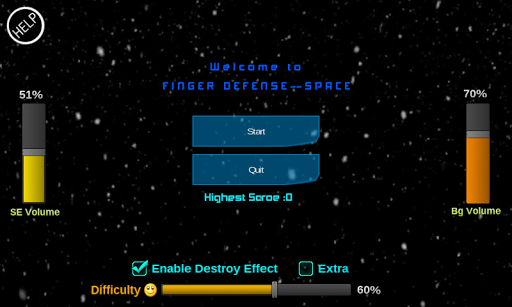 【免費休閒App】Finger Defense - Space-APP點子