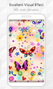 Cute Butterfly Live Wallpaper