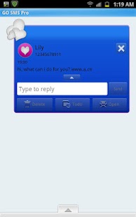 Free GO SMS - Zebra Wild Hearts APK for PC