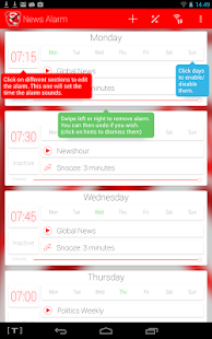 Download News Alarm podcast alarm clock APK