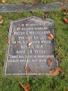 Victor Whitecross Memorial Stone