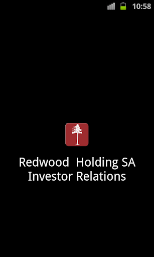 Redwood Holding IR