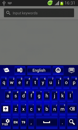 Royal Blue Keyboard