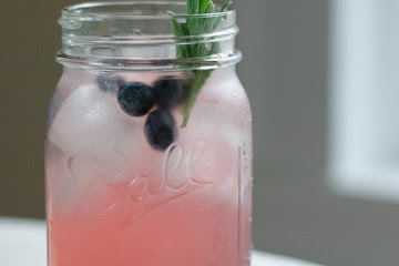 Blueberry Lavender Hard Lemonade