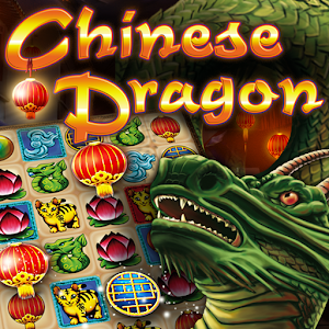 Chinese Dragon - Match 3 (eng) logo