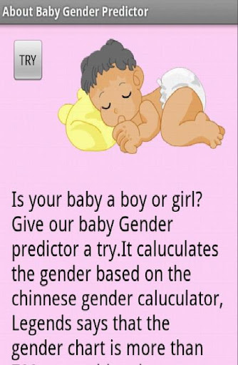 Baby Gender Predictor