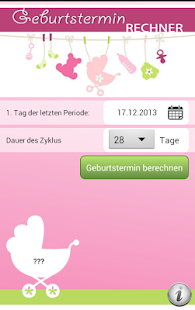 Lastest Geburtstermin-Rechner APK