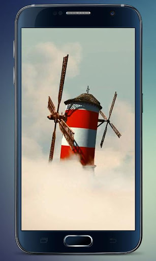 【免費個人化App】Windmill in the Clouds LiveWP-APP點子