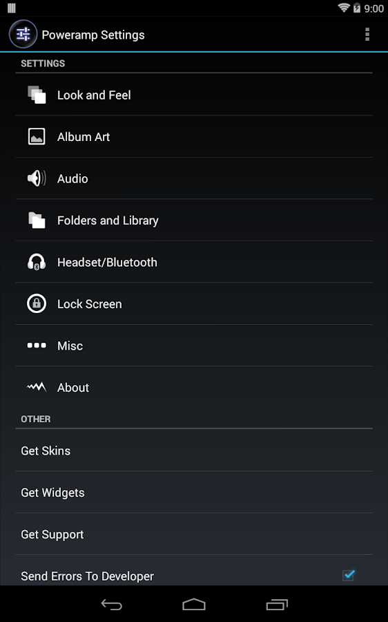 Poweramp Music Player (Trial) - screenshot