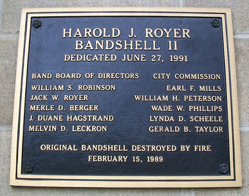 Harold J. Royer Band Shell