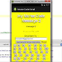 Morse Code Email mobile app icon