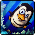 Penguin Skiing 3D icon