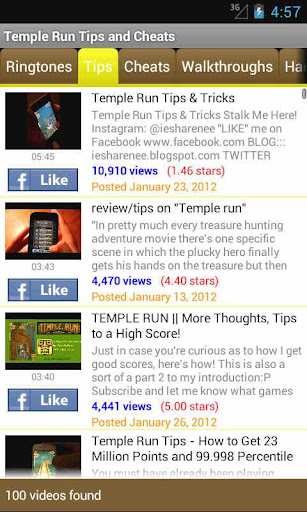 Temple Run Tips and Cheats