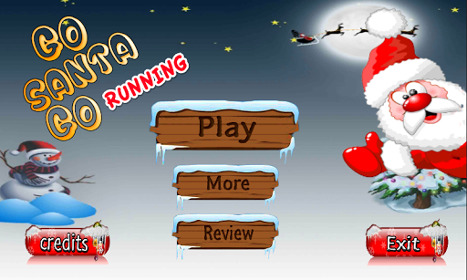 Go Santa Go Running