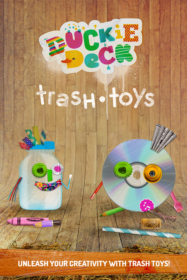 Duckie Deck Trash Toys Screen 1
