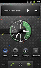 FIGHTER. Army analog clock poster 1