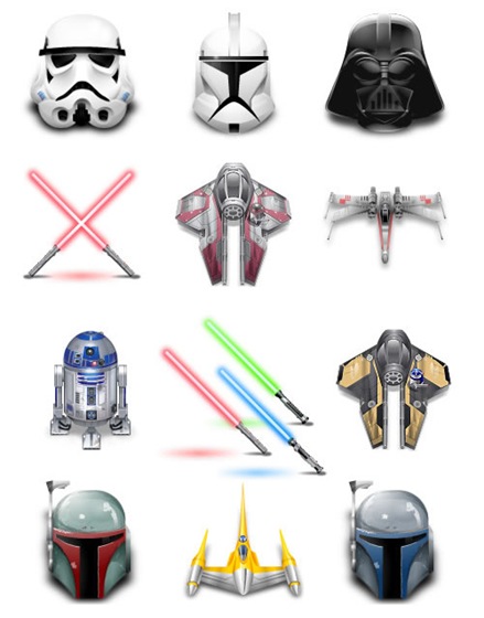 Iconos Star Wars
