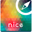 Nice Offline Map Guide Hotels mobile app icon