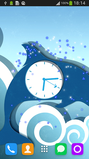 海豚时钟