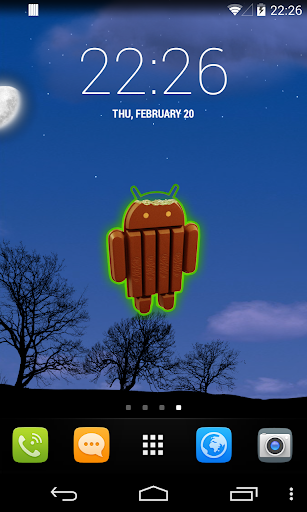 Battery Widget Kitkat