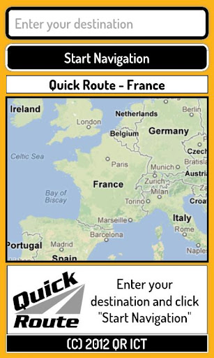 Quick Route France