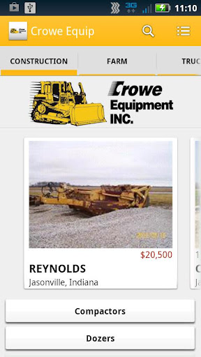 Crowe Equipment Inc.