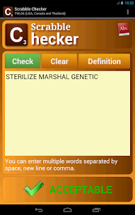 Scrabble Checker