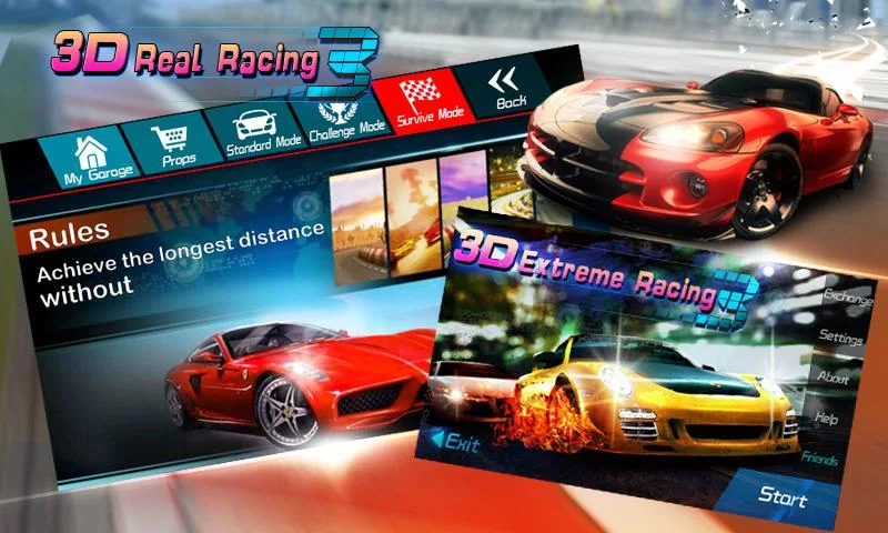 3D Real Racing - screenshot