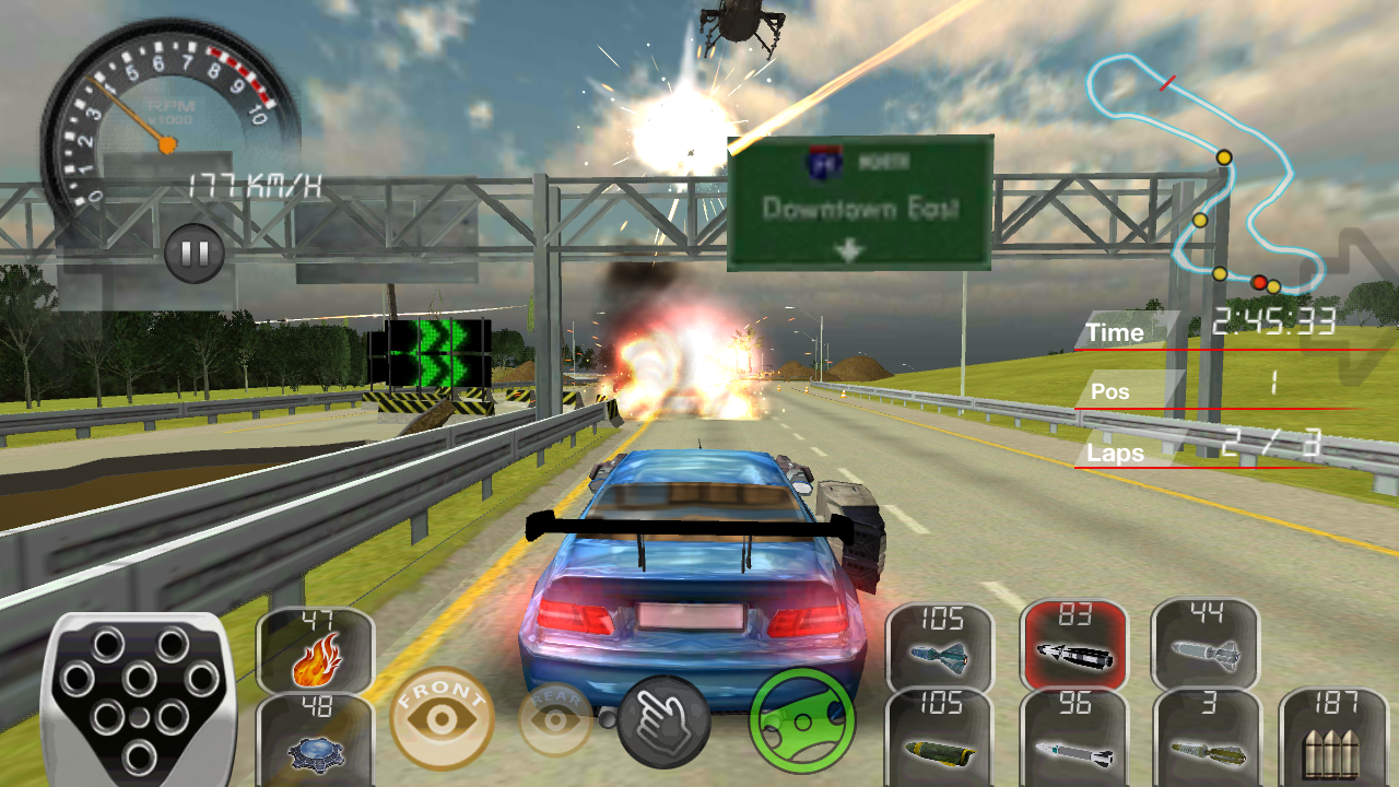 Armored Car HD (Racing Game) - screenshot