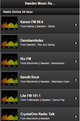 Sweden Music Radio