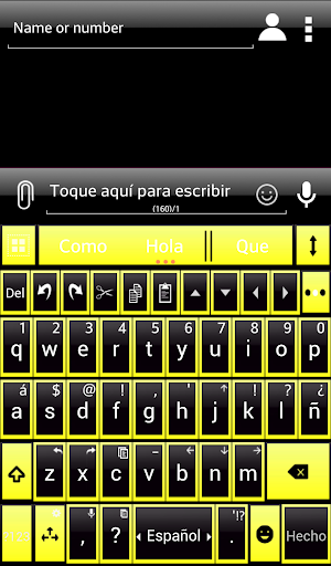 THEME AI TYPE BLACK YELLOW