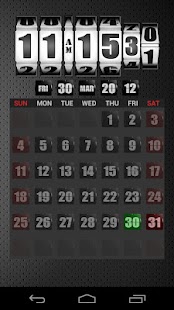 Download 3D Rolling Clock WHITE APK for Android