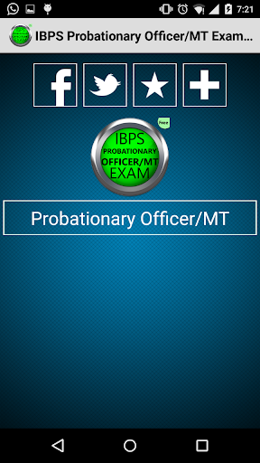 IBPS ProbationaryOfficerMTFREE