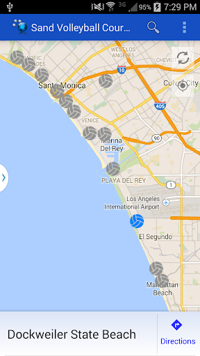 Beach Volleyball Court Finder