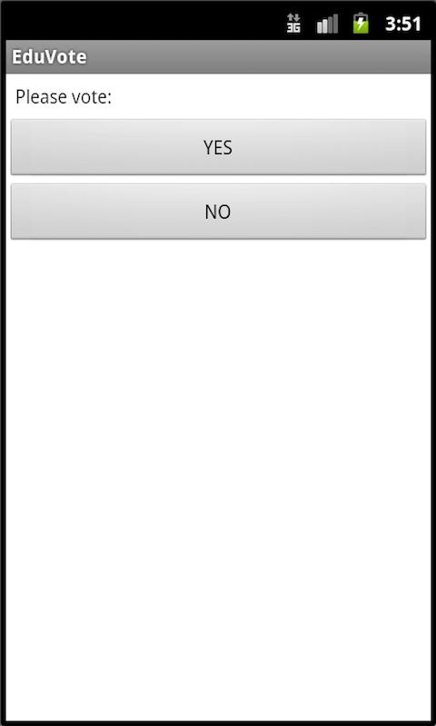 eduVote Screen 3