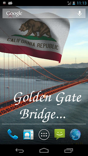 【免費個人化App】California Flag LWP Free-APP點子