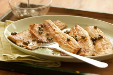 Lemon Trout Fillets with Capers