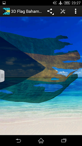 3D Flag Bahamas LWP