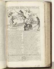 Spotprent op het Franse verlies van Doornik, 1709