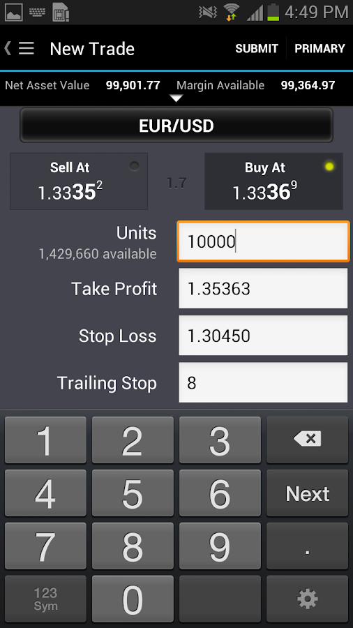 OANDA fxTrade for Android  Android Apps on Google Play