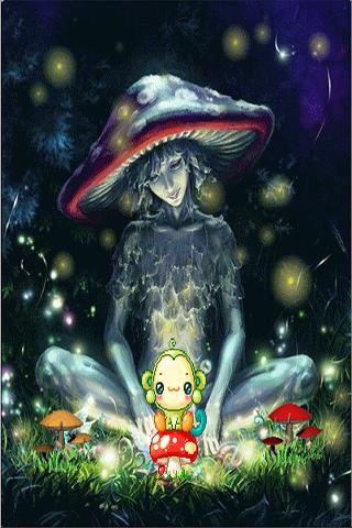 Fairy Mushroom Live Wallpaper