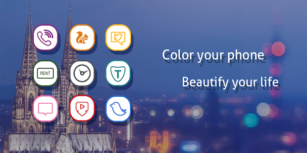 Free Colorful Lines Icon Pack APK for Android