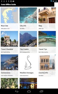 Crete Offline Travel Guide Screenshots 0