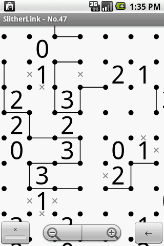 SlitherLink Screen 1