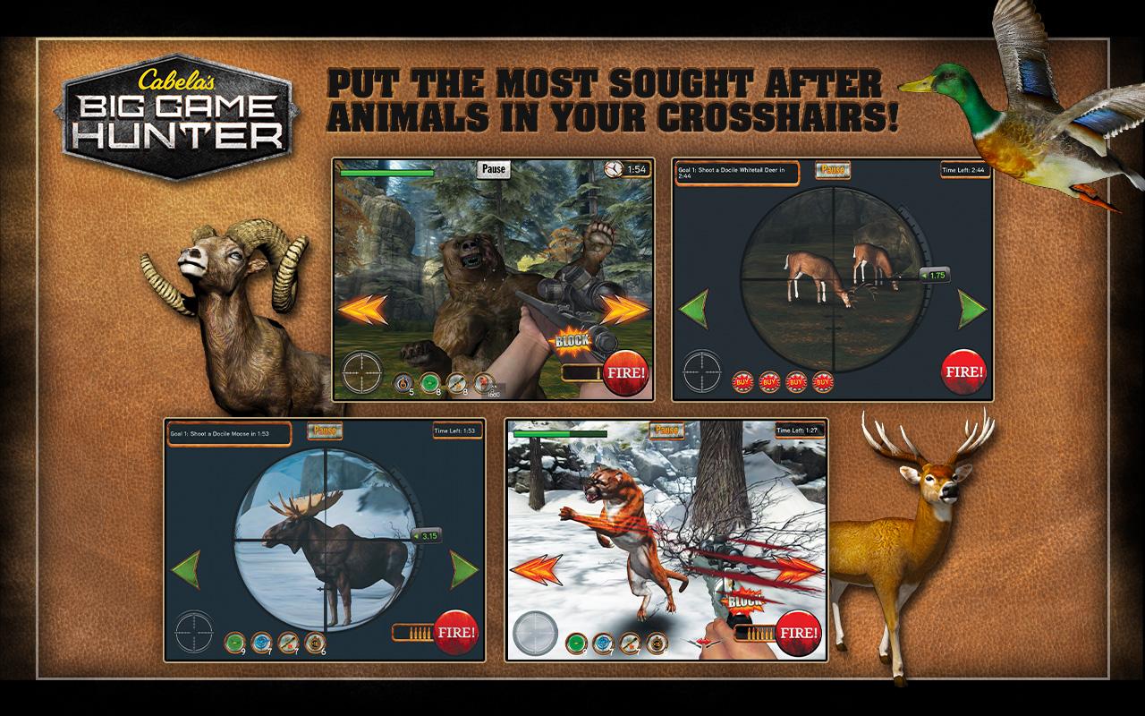 Cabela’s Big Game Hunter v1.0.0 [Modificado] [apk+datos] [Android] [Zippyshare] XigCMfETcR-hP3Aa60m0A13W1ADG9zStW4Zf6BTT-DKgdlJ0hoovnAUjQYKx9c-EvrA=h900