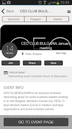 CEO CLUB BULGARIA poster 4