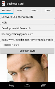 Business Card Screen 2
