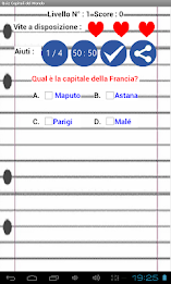 Gioco Quiz Capitali del Mondo poster 3