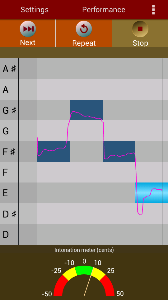Vocal Coach, Singing Exercises Screen 3